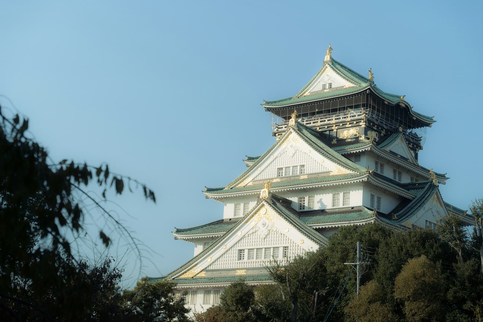 大阪城市景色